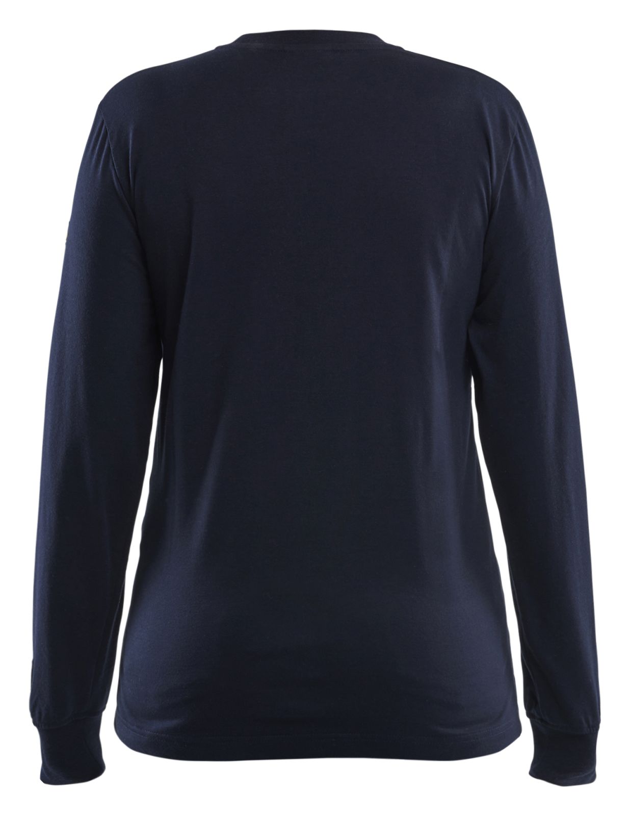 Blaklader Vlamvertragend Dames T-shirt lange mouwen 34671737 dames vlamwerend antistatisch marineblauw(8900)