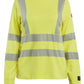 Blaklader Vlamvertragend Multinorm Dames T-shirt lange mouwen 34691761 dames vlamwerend antistatisch HiVis fluo geel(3300)