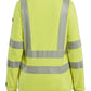 Blaklader Vlamvertragend Multinorm Dames T-shirt lange mouwen 34691761 dames vlamwerend antistatisch HiVis fluo geel(3300)