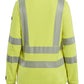 Blaklader Vlamvertragend Multinorm Dames T-shirt lange mouwen 34691761 dames vlamwerend antistatisch HiVis fluo geel(3300)