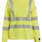 Blaklader Vlamvertragend Multinorm Dames T-shirt lange mouwen 34691761 dames vlamwerend antistatisch HiVis fluo geel(3300)