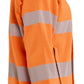 Blaklader Vlamvertragend Dames Multinorm Sweatshirt 34711745 rits inherent vlamwerend HiVis fluo oranje-marineblauw(5389)