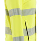 Blaklader Vlamvertragend Multinorm Dames Sweatshirts 34711762 rits vlamwerend antistatsich HiVis klasse 2 koude dames fluo geel-marineblauw(3389)