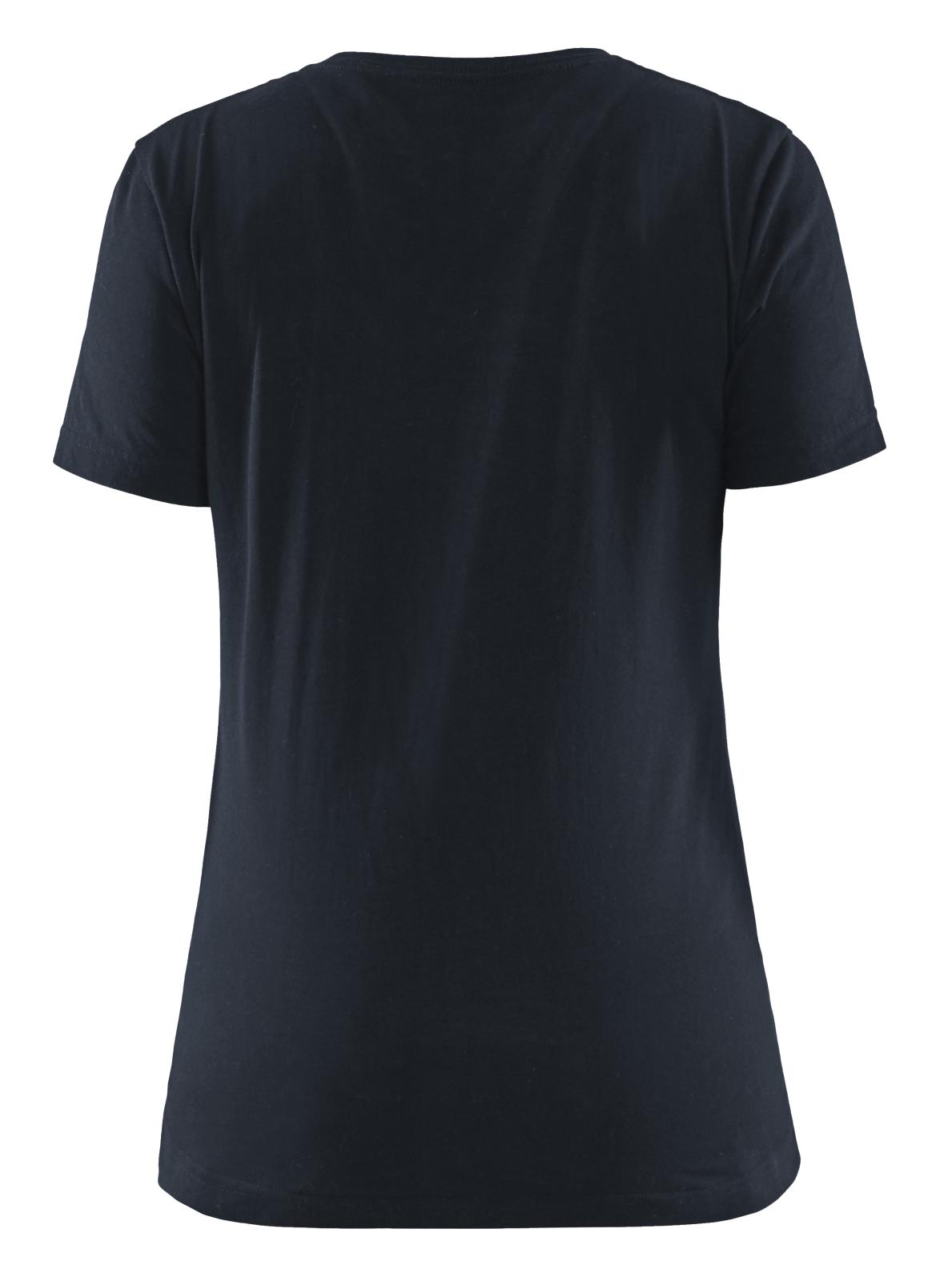 Blaklader T-shirts 34791042 donker marineblauw-zwart(8699)