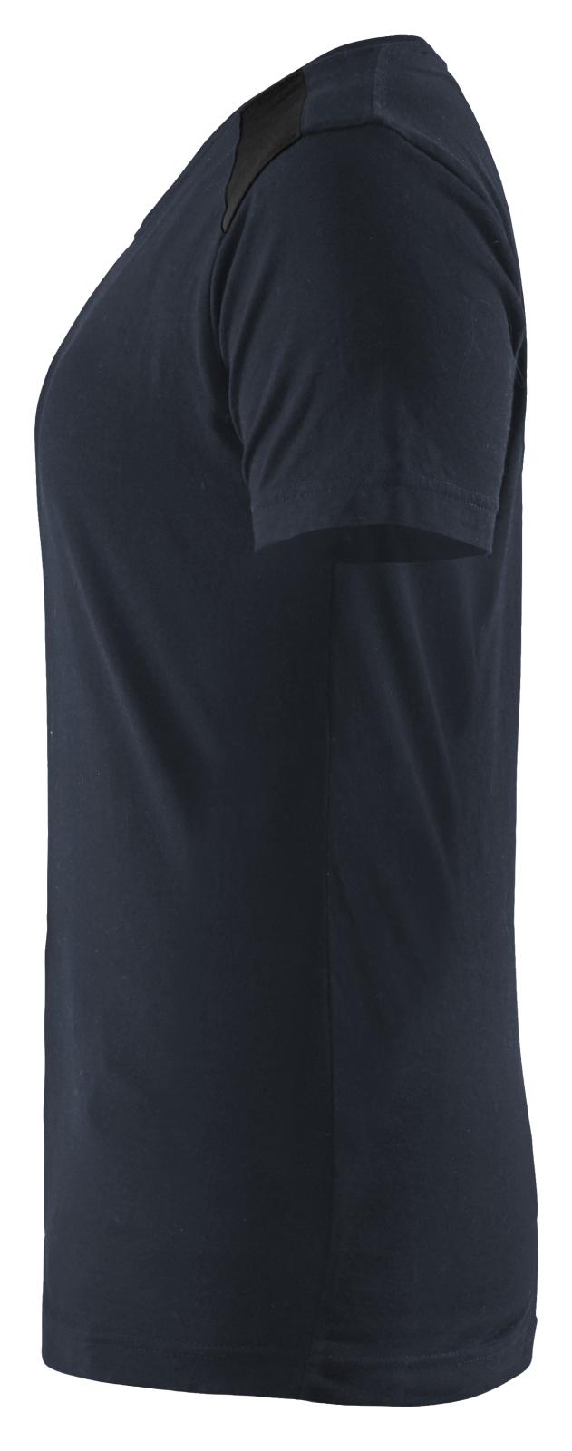 Blaklader T-shirts 34791042 donker marineblauw-zwart(8699)