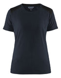 Blaklader T-shirts 34791042 donker marineblauw-zwart(8699)