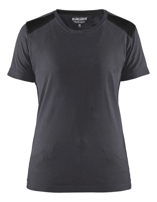 Blaklader t-shirts 34791042 midden grijs-zwart(9699)
