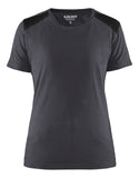Blaklader t-shirts 34791042 midden grijs-zwart(9699)