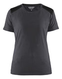 Blaklader t-shirts 34791042 midden grijs-zwart(9699)