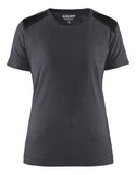 Blaklader t-shirts 34791042 midden grijs-zwart(9699)