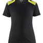 Blaklader T-shirts 34791042 zwart-fluo geel(9933)
