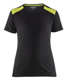 Blaklader T-shirts 34791042 zwart-fluo geel(9933)