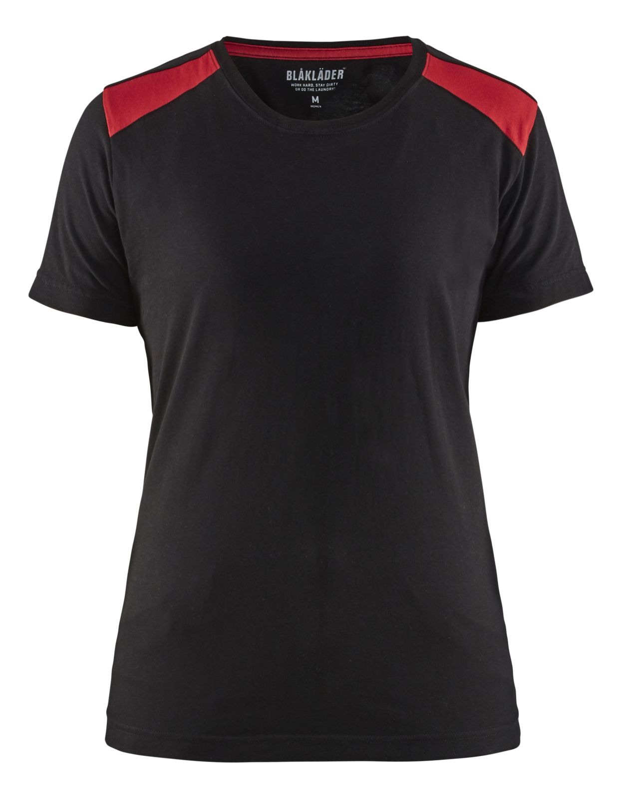 Blaklader T-shirts 34791042 zwart-rood(9956)