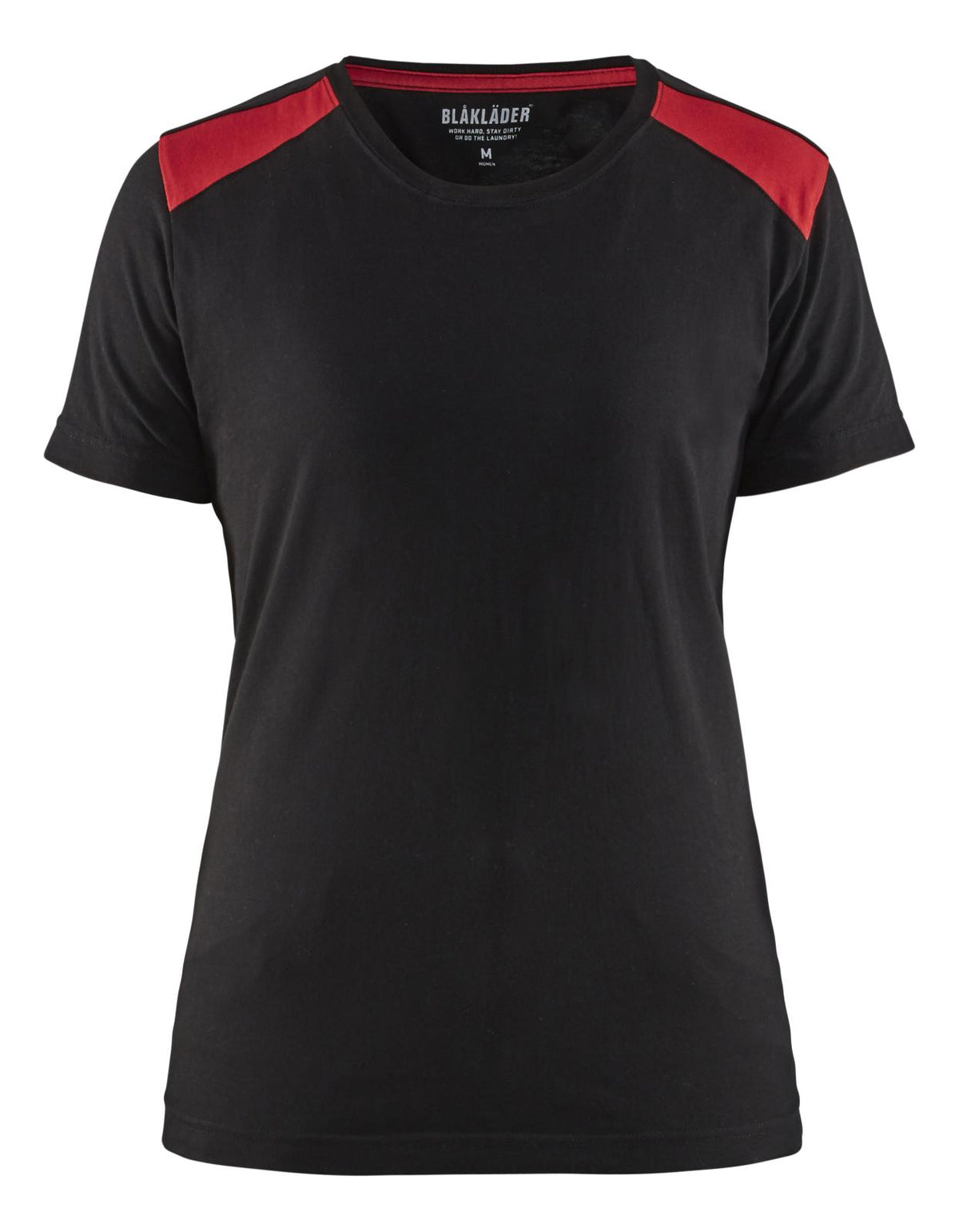 Blaklader T-shirts 34791042 zwart-rood(9956)