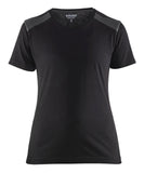 Blaklader T-shirts 34791042 zwart-donkergrijs(9998)