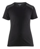 Blaklader T-shirts 34791042 zwart-donkergrijs(9998)