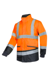 Sioen Jassen Malbro  fluo oranje-marineblauw