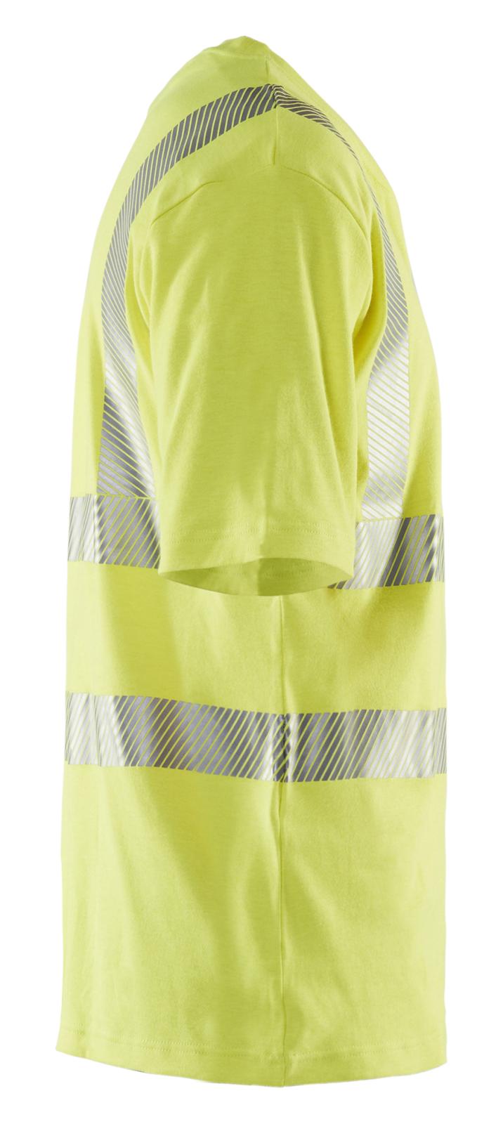 Blaklader Vlamvertragend Multinorm T-Shirts 34801737 vlamvertragend antistatisch HiVis fluo geel(3300)
