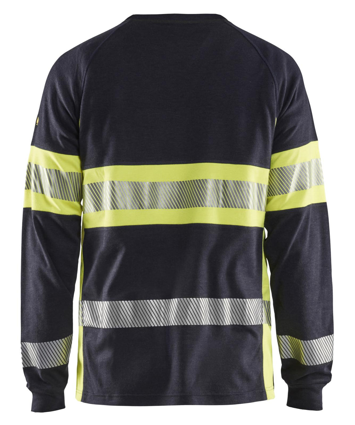 Blaklader T-shirts 34841761 marineblauw-fluo geel(8933)