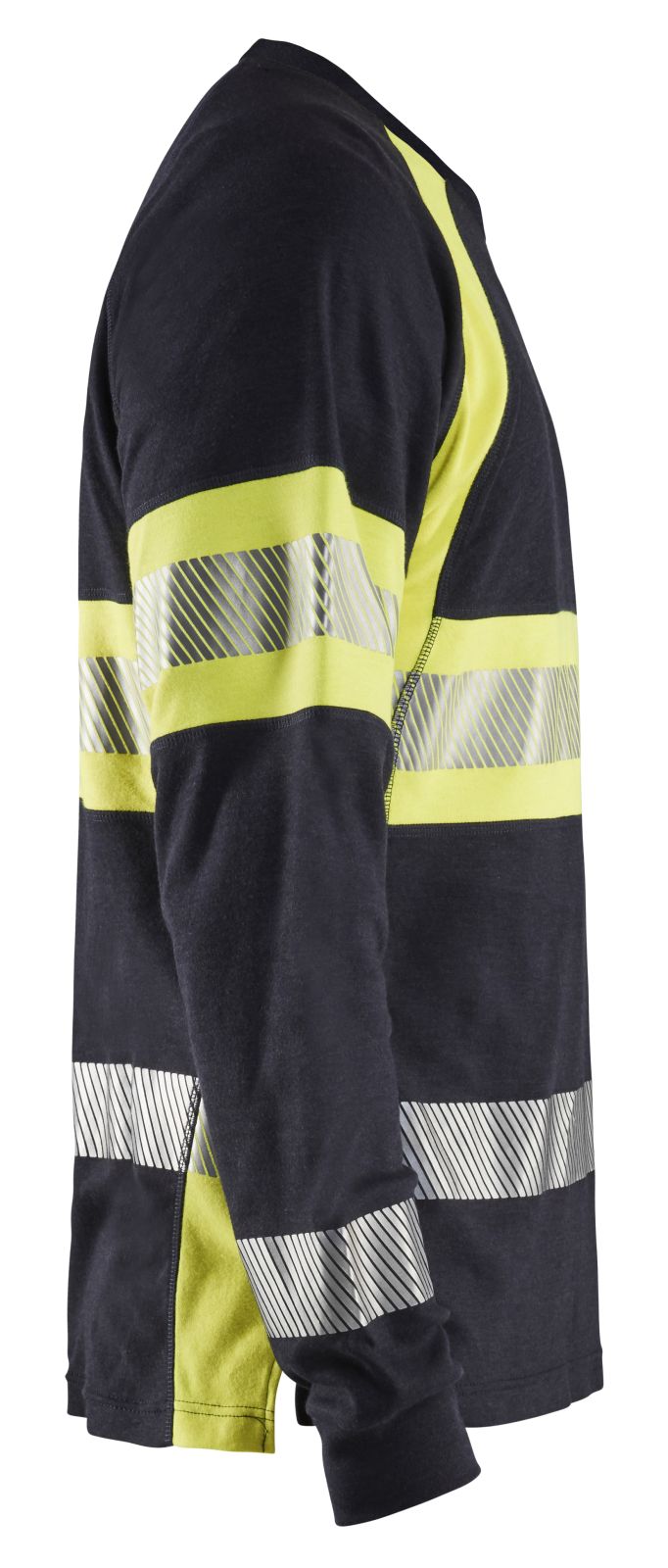 Blaklader T-shirts 34841761 marineblauw-fluo geel(8933)