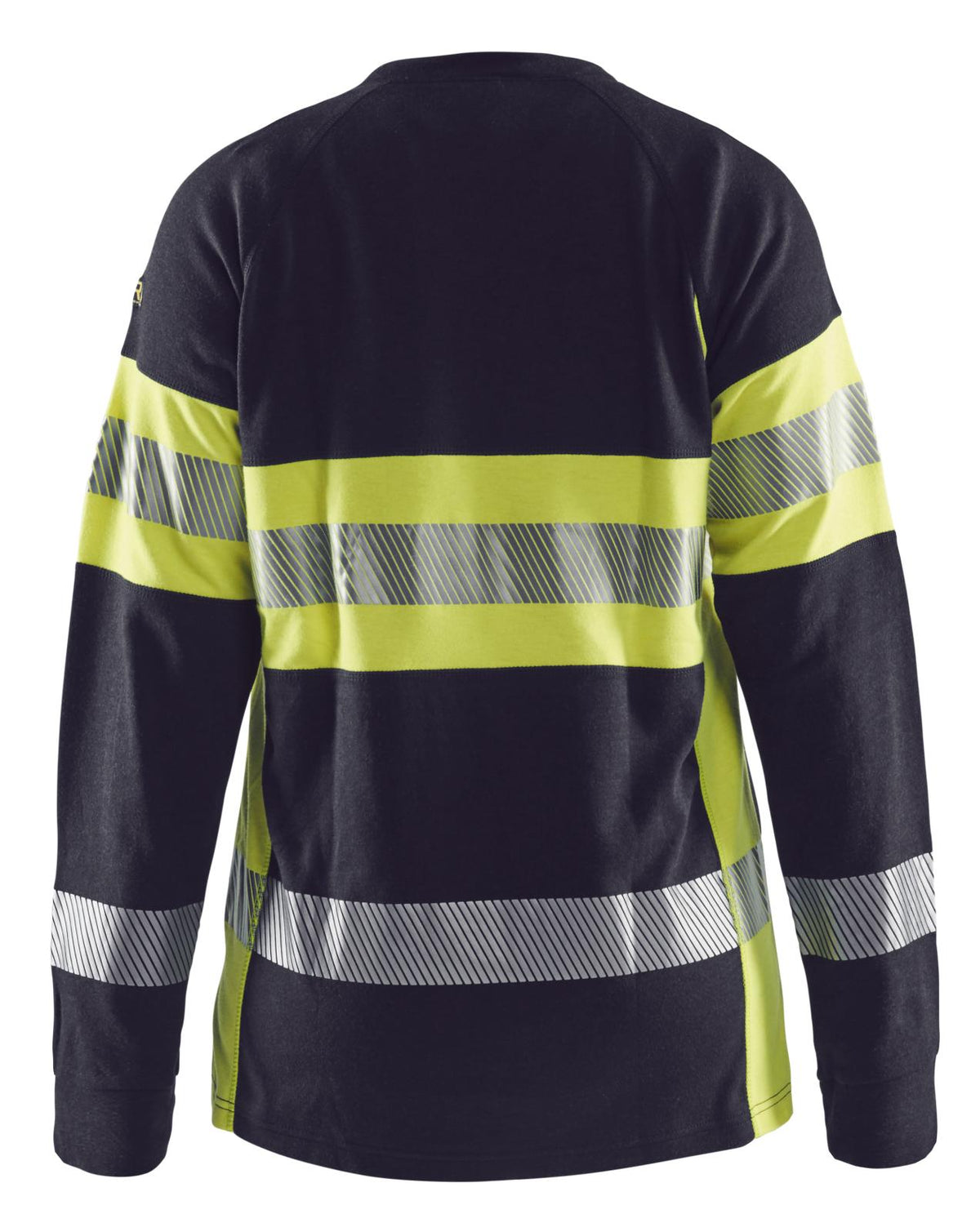 Blaklader t-shirts 34941761 marineblauw-fluo geel(8933)