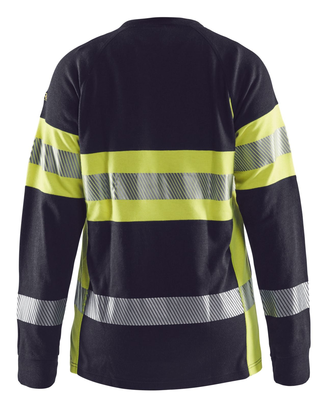 Blaklader t-shirts 34941761 marineblauw-fluo geel(8933)