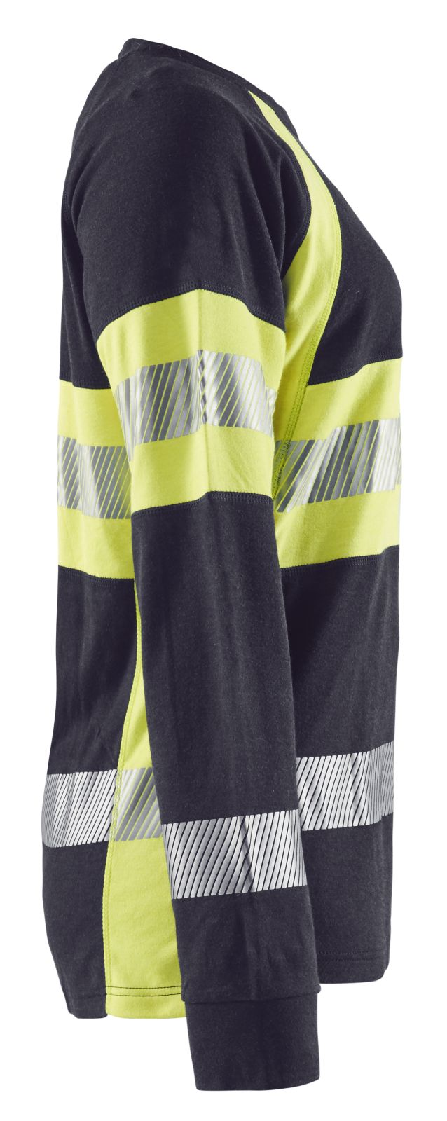 Blaklader t-shirts 34941761 marineblauw-fluo geel(8933)