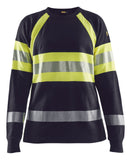 Blaklader t-shirts 34941761 marineblauw-fluo geel(8933)