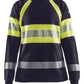 Blaklader t-shirts 34941761 marineblauw-fluo geel(8933)