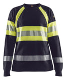 Blaklader t-shirts 34941761 marineblauw-fluo geel(8933)