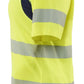 Blaklader High Vis Dames T-shirts 35032537 HiVis fluo geel-marineblauw(3389)