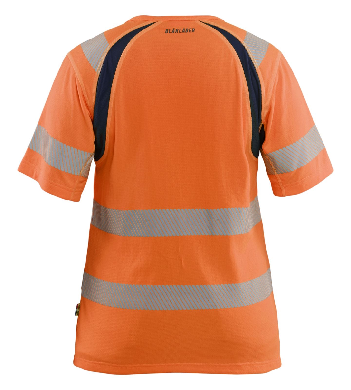 Blaklader High Vis Dames T-Shirts 35032537 HiVis fluo oranje-marineblauw(5389)