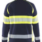 Blaklader High Vis Dames Sweaters 35051158 rits HIVis marineblauw-fluo geel(8933)