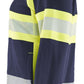 Blaklader High Vis Dames Sweaters 35051158 rits HIVis marineblauw-fluo geel(8933)