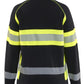 Blaklader High Vis Dames Sweaters 35051158 rits HIVis zwart-fluo geel(9933)