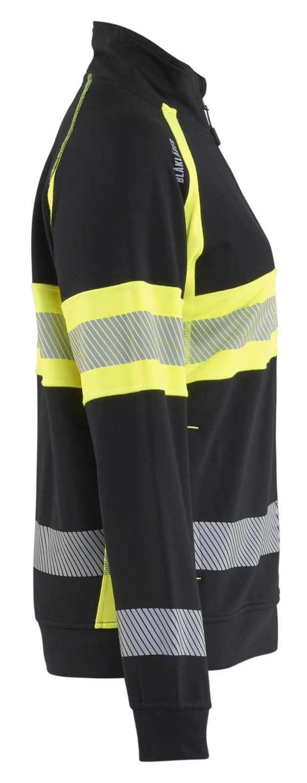 Blaklader High Vis Dames Sweaters 35051158 rits HIVis zwart-fluo geel(9933)
