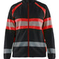 Blaklader High Vis Dames Sweaters 35051158 rits HIVis zwart-fluo rood(9955)