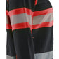 Blaklader High Vis Dames Sweaters 35051158 rits HIVis zwart-fluo rood(9955)