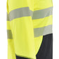 Blaklader Dames High Vis sweaters 35082528 HiVis rits fluo geel-zwart(3399)
