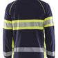 Blaklader T-shirts 35101030 HiVis marineblauw-fluo geel(8833)