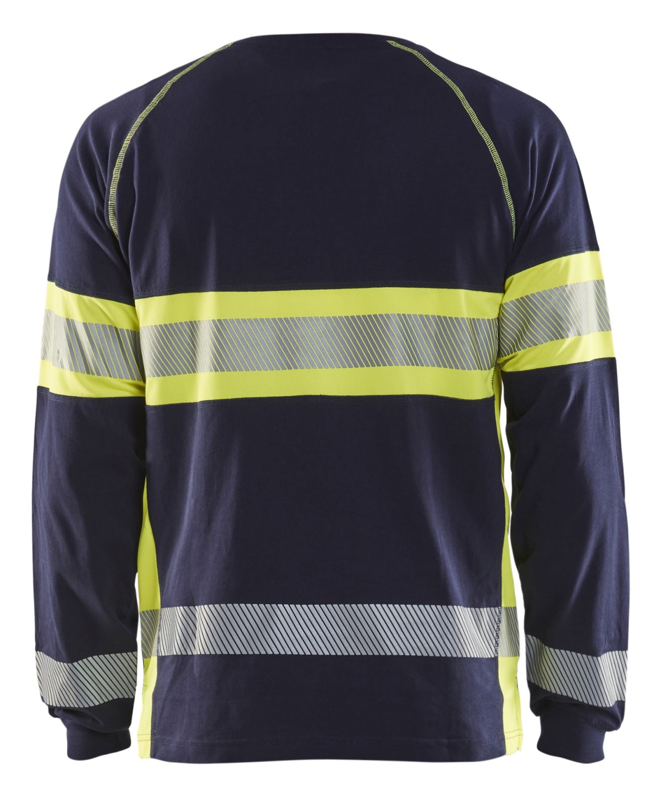 Blaklader T-shirts 35101030 HiVis marineblauw-fluo geel(8833)