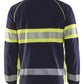 Blaklader T-shirts 35101030 HiVis marineblauw-fluo geel(8833)