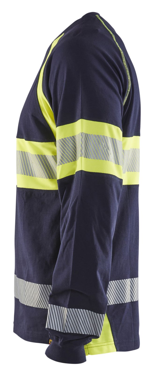 Blaklader T-shirts 35101030 HiVis marineblauw-fluo geel(8833)