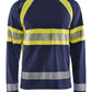 Blaklader T-shirts 35101030 HiVis marineblauw-fluo geel(8833)