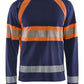 Blaklader T-shirts 35101030 HiVis marineblauw-oranje(8853)