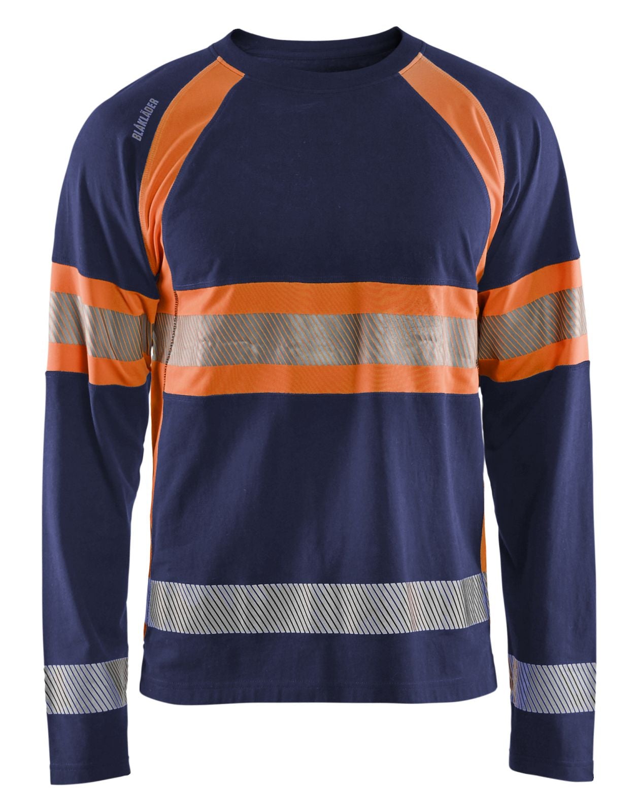 Blaklader T-shirts 35101030 HiVis marineblauw-oranje(8853)