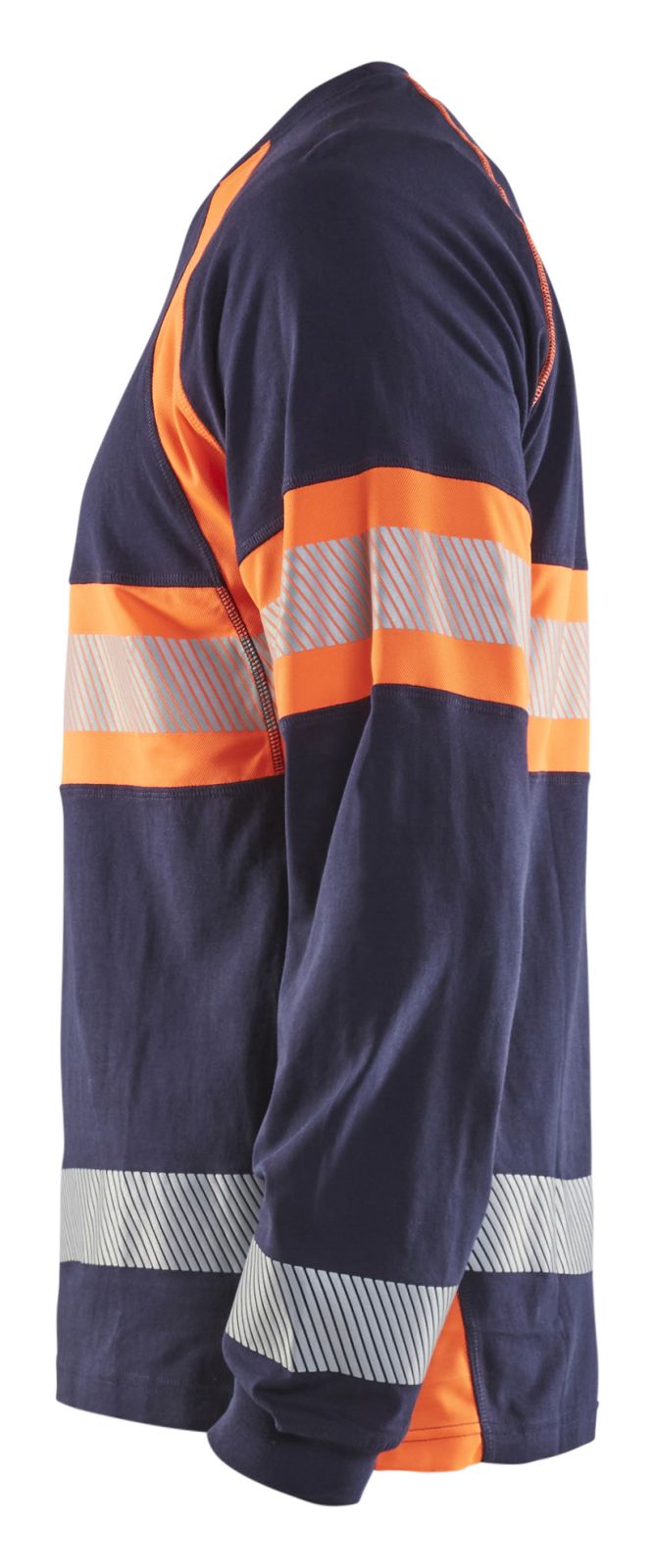 Blaklader T-shirts 35101030 HiVis marineblauw-oranje(8853)
