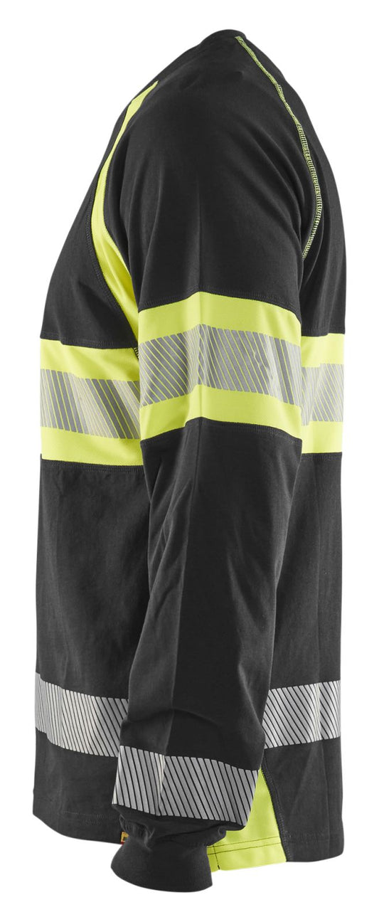 Blaklader T-shirts 35101030 HiVis zwart-fluo geel(9933)