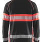 Blaklader t-shirts 35101030 zwart-fluo rood(9955)