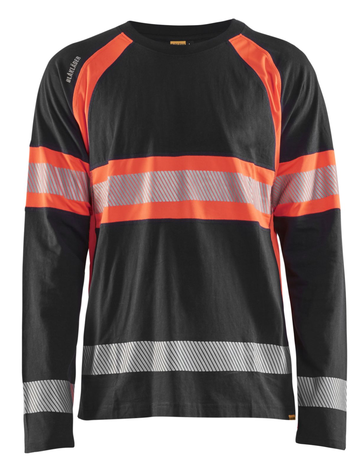 Blaklader t-shirts 35101030 zwart-fluo rood(9955)